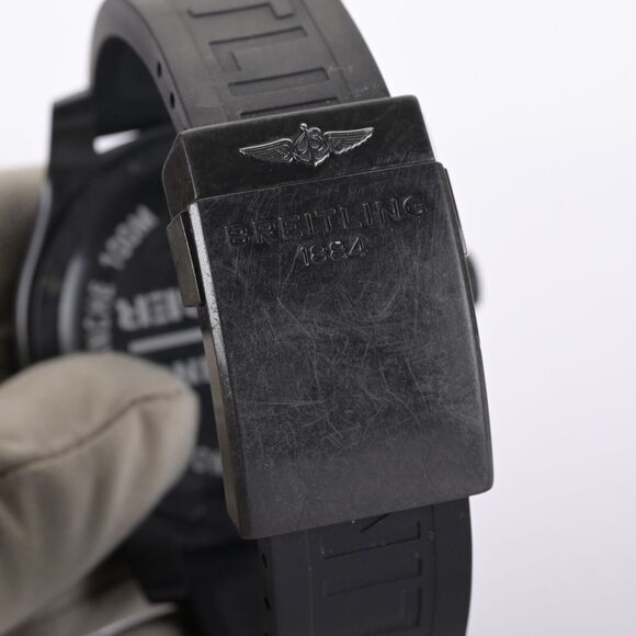 Breitling Avenger Hurricane XB0170 Black 50mm Chrono Auto Men's Watch With Box - Picture 9 of 15